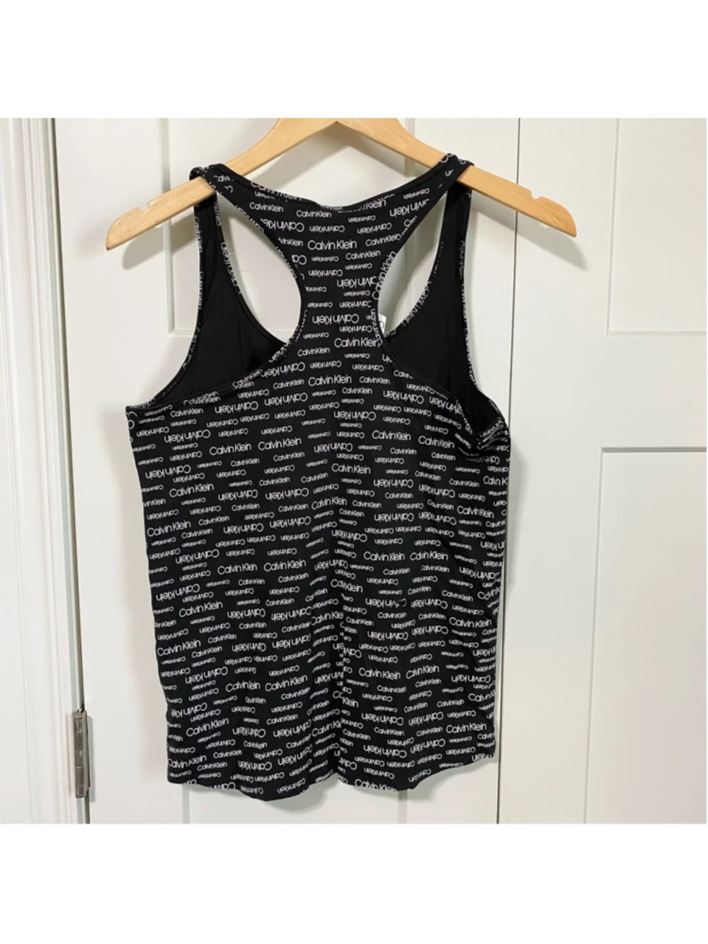 Calvin Klein sleepwear tank top black white size small NWT - Picture 3 of 8
